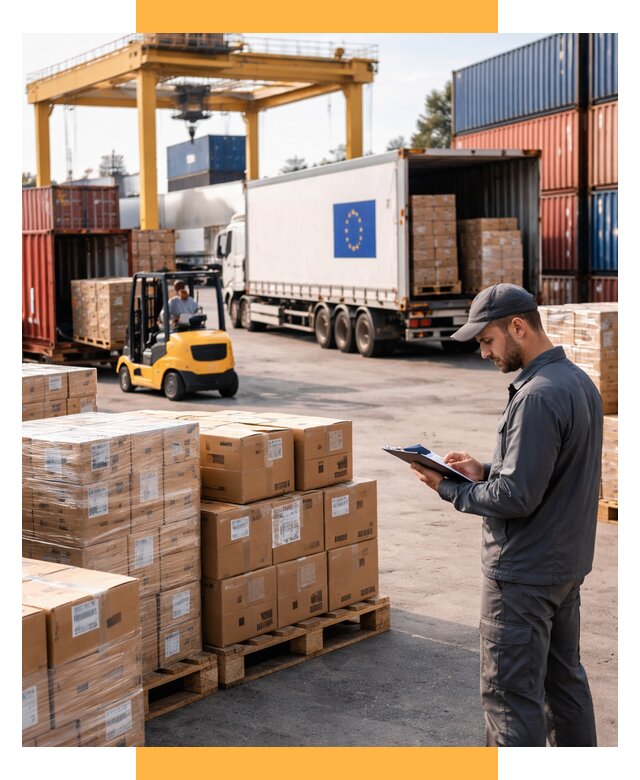 Доставка грузов из Европы от 12156 р., логистика СетСервис-Сзр