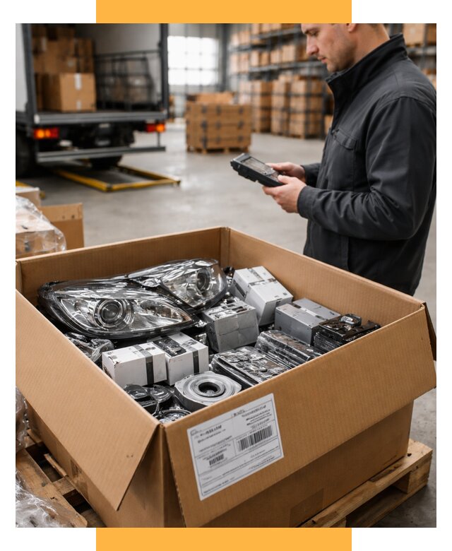 Доставка автозапчастей из Европы под ключ от 12663 р. | СетСервис-Сзр