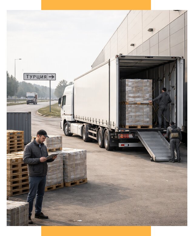 Автоперевозки и доставка фурой из Турции от 121560 р. | СетСервис-Сзр