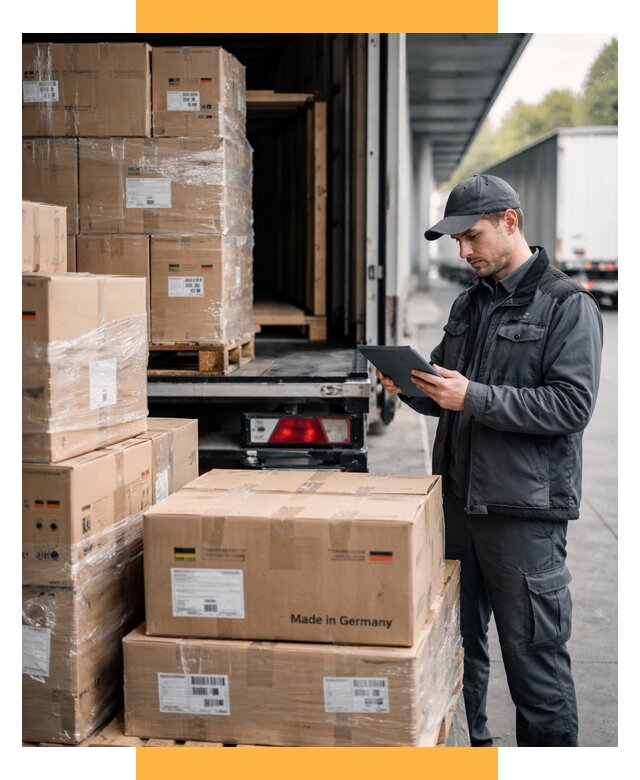 Доставка грузов из Германии от 45585 р. быстро - СетСервис-Сзр