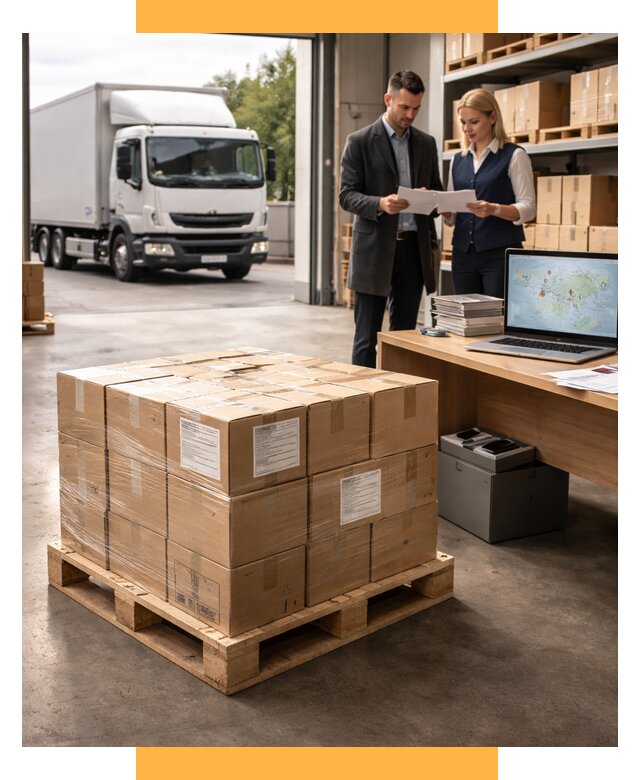 Доставка грузов в Европу от 7598 р. — логистика СетСервис-Сзр