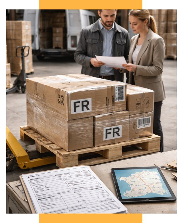 Доставка грузов в Францию от 25325 р., логистика СетСервис-Сзр