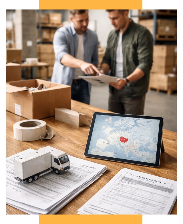 Доставка грузов в Чехию от 35455 р. - логистика СетСервис-Сзр