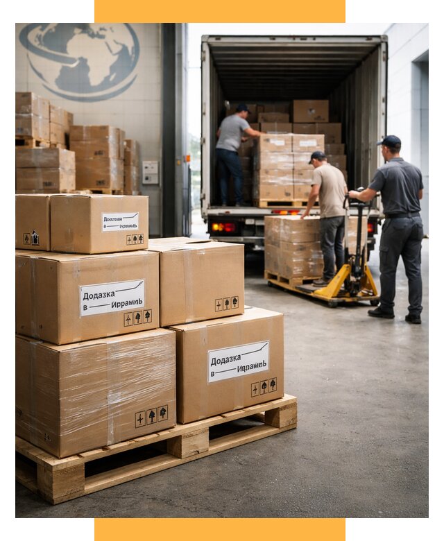 Доставка грузов в Израиль и экспорт от 45585 р. СетСервис-Сзр
