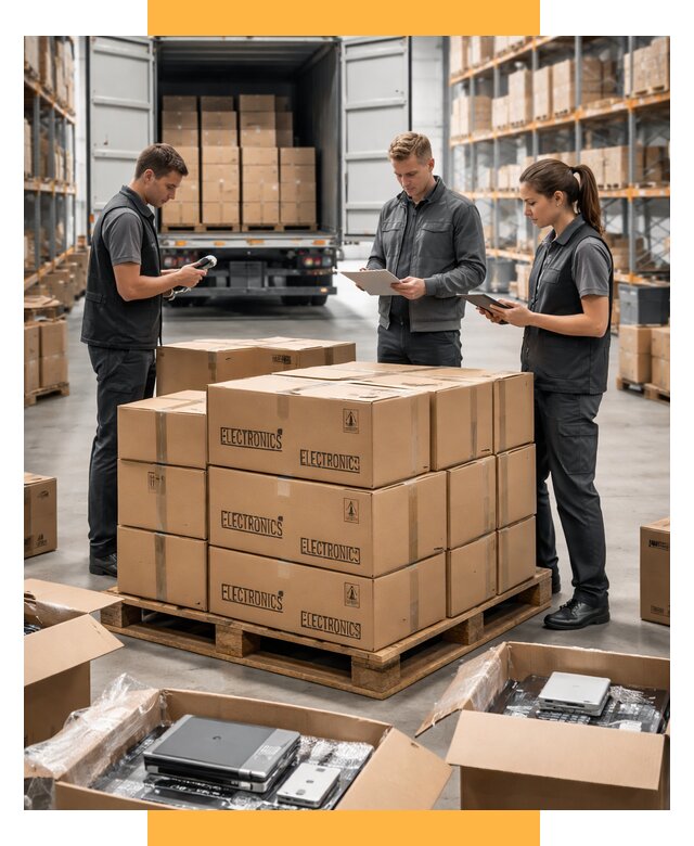 Перевозка электроники и таможня под ключ от 12663 р. | СетСервис-Сзр