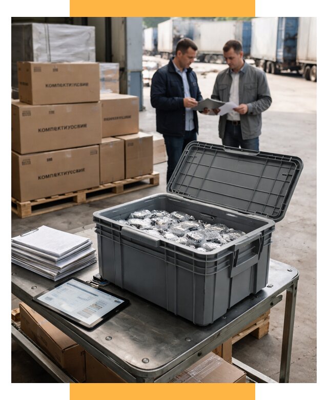 Перевозка комплектующих из Китая от 6585 р. | СетСервис-Сзр