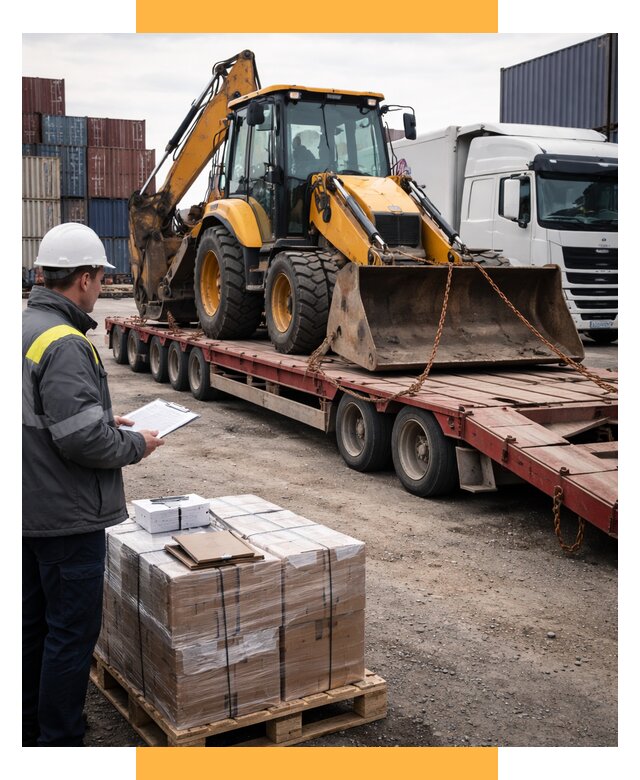 Международная перевозка спецтехники от 45585 р., СетСервис-Сзр