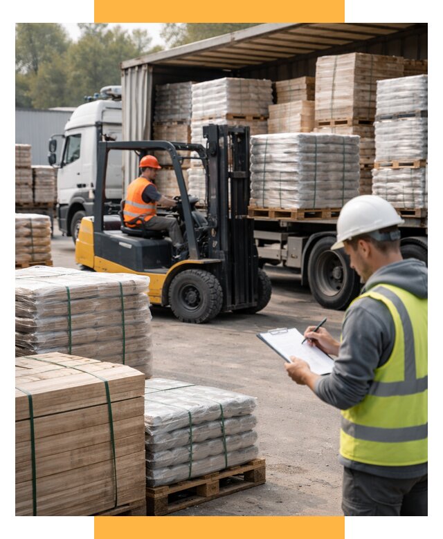 Перевозка строительных материалов от 5572 р. | СетСервис-Сзр