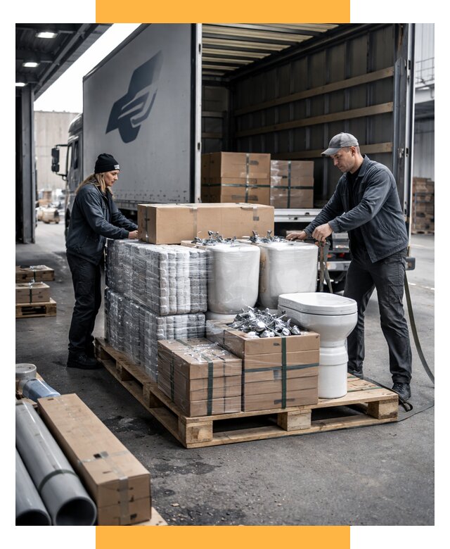 Перевозка сантехники под ключ от 1823 р. | СетСервис-Сзр