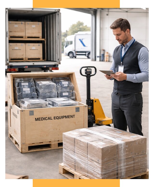 Перевозка медицинского оборудования от 15195 р. в СетСервис-Сзр