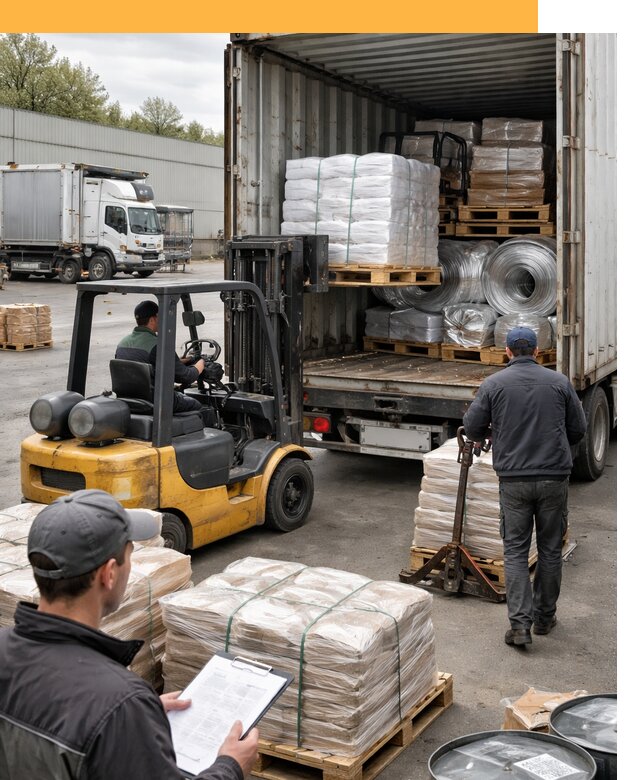 Международная перевозка сырья для производства от 6585 руб