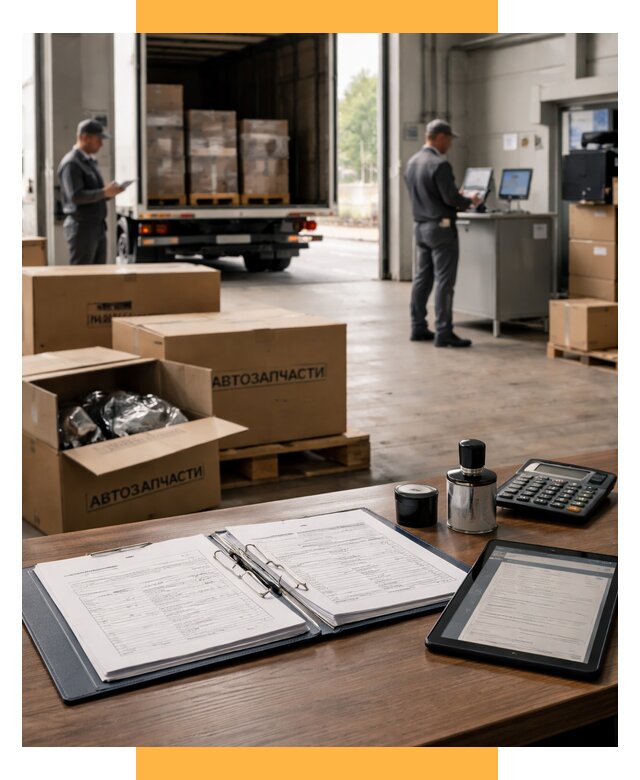 Таможенное оформление автозапчастей под ключ от 8611 р., СетСервис-Сзр