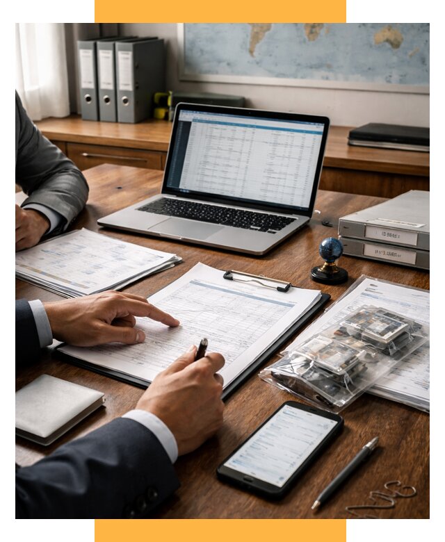 Проверка поставщика за рубежом от 8611 р. | СетСервис-Сзр аудит